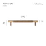 SAINZ Solid Brass Handles