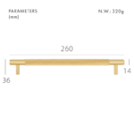 SAINZ Solid Brass Handles