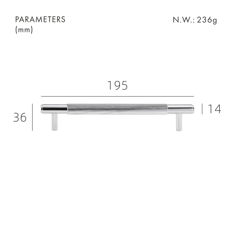 SAINZ Solid Brass Handles