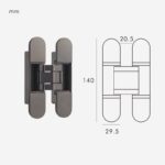 SARO 3D Verborgen scharnier