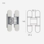 SARO 3D Verborgen scharnier