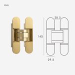 SARO 3D Verborgen scharnier