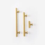 STROKKA Gebürstete Messinggriffe
