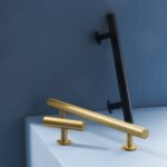 STROKKA Gebürstete Messinggriffe