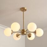 Lampadario STROMA in ottone