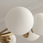 Lampadario STROMA in ottone