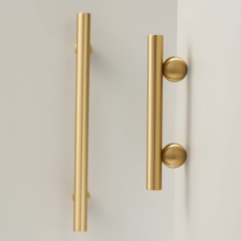 TANGENT Poignées en laiton massif