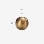 TANGENT Solid Brass Knobs