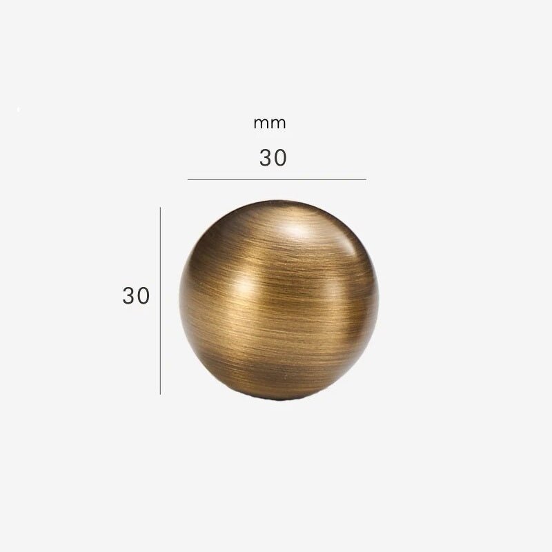 TANGENT Solid Brass Knobs 14 TANGENT Solid Brass Knobs