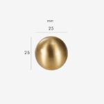 TANGENT Solid Brass Knobs