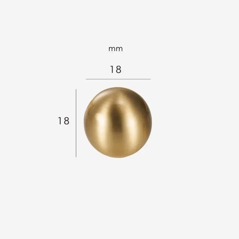TANGENT Solid Brass Knobs 7 TANGENT Solid Brass Knobs