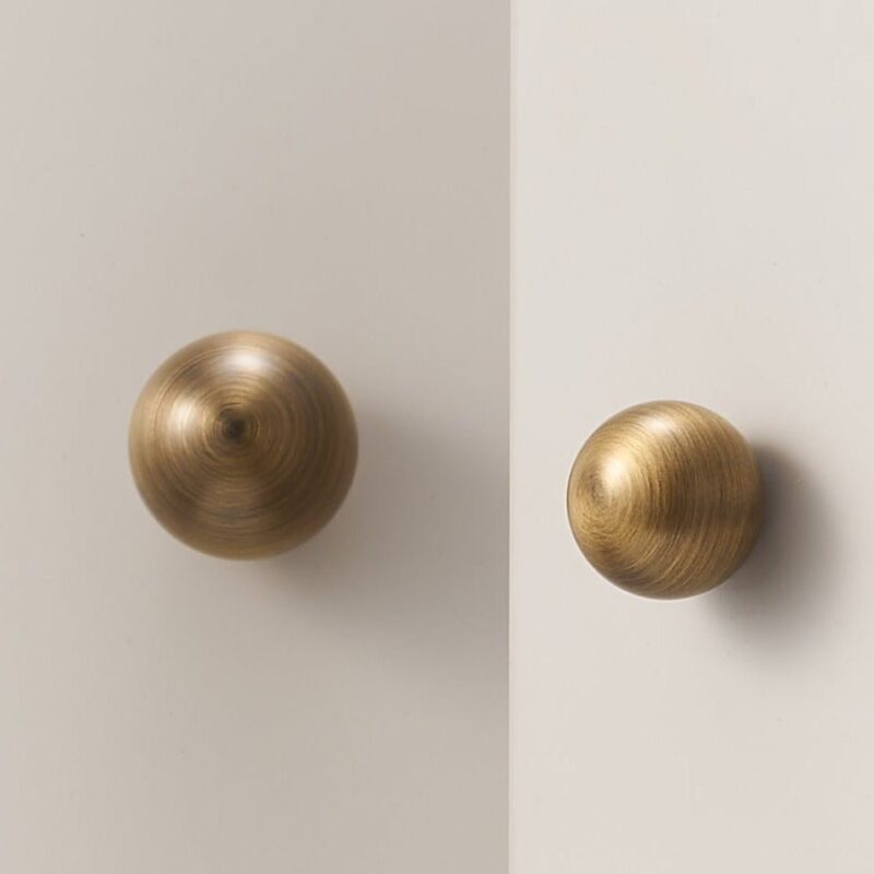 TANGENT Solid Brass Knobs 6 TANGENT Solid Brass Knobs