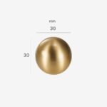 TANGENT Solid Brass Knobs
