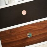 TESTA Solid Brass Acrylic & Shell Knobs