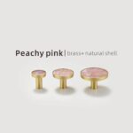 TESTA Solid Brass Acrylic & Shell Knobs