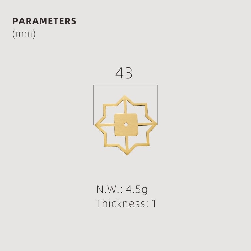 TESTA Solid Brass Acrylic & Shell Knobs 48 TESTA Solid Brass Acrylic & Shell Knobs