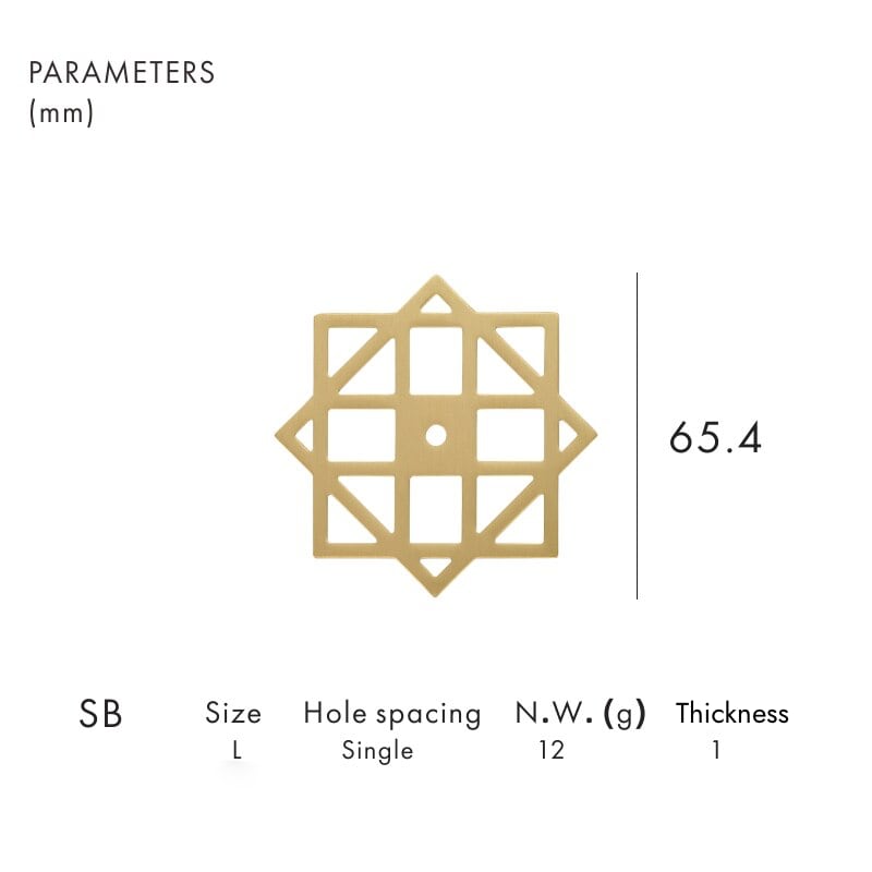 TESTA Solid Brass Acrylic & Shell Knobs 43 TESTA Solid Brass Acrylic & Shell Knobs