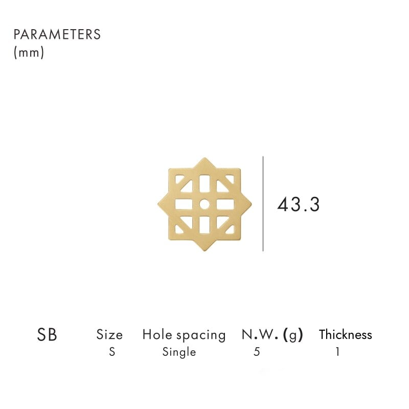 TESTA Solid Brass Acrylic & Shell Knobs 45 TESTA Solid Brass Acrylic & Shell Knobs