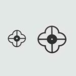 TESTA Solid Brass Clover Backplate