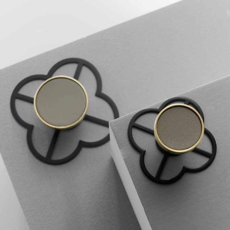 TESTA Solid Brass Clover Backplate