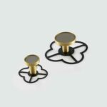 TESTA Solid Brass Clover Backplate