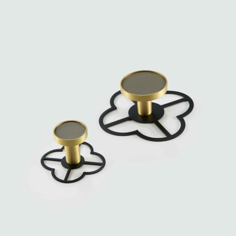 TESTA Solid Brass Clover Backplate