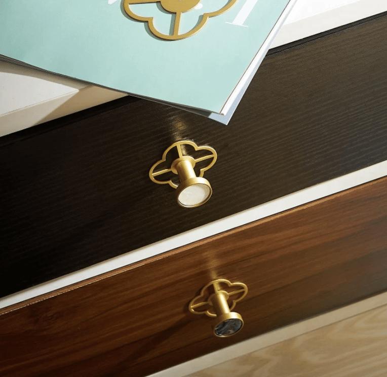 TESTA Solid Brass Clover Backplate