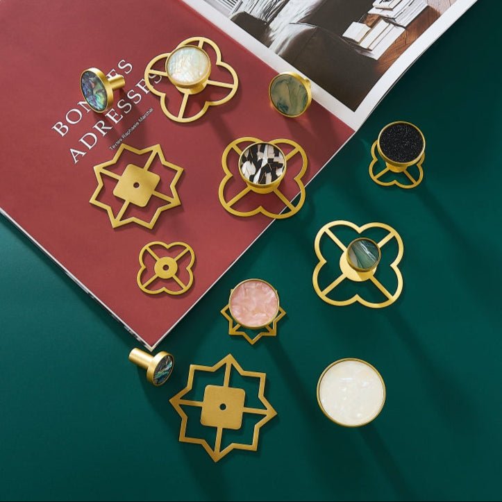 TESTA Solid Brass Star Backplate