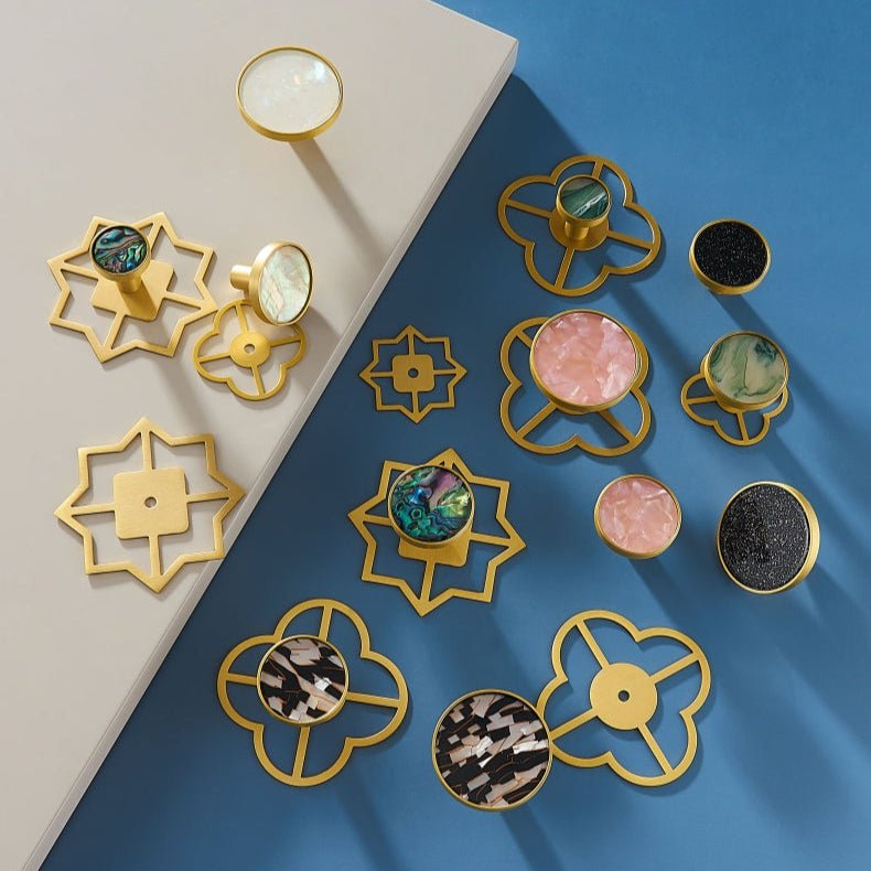 TESTA Solid Brass Star Backplate