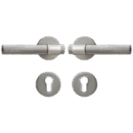 TOLLO Türgriff- und Schloss-Set aus Messing