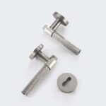 TOLLO Türgriff- und Schloss-Set aus Messing