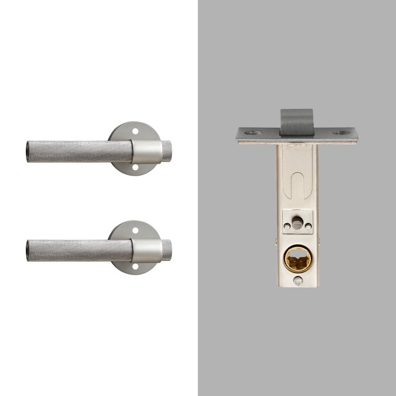 TOLLO Messing-Türgriff und Schloss-Set 24 TOLLO Türgriff- und Schloss-Set aus Messing