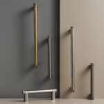 Manija TOMA de latón macizo