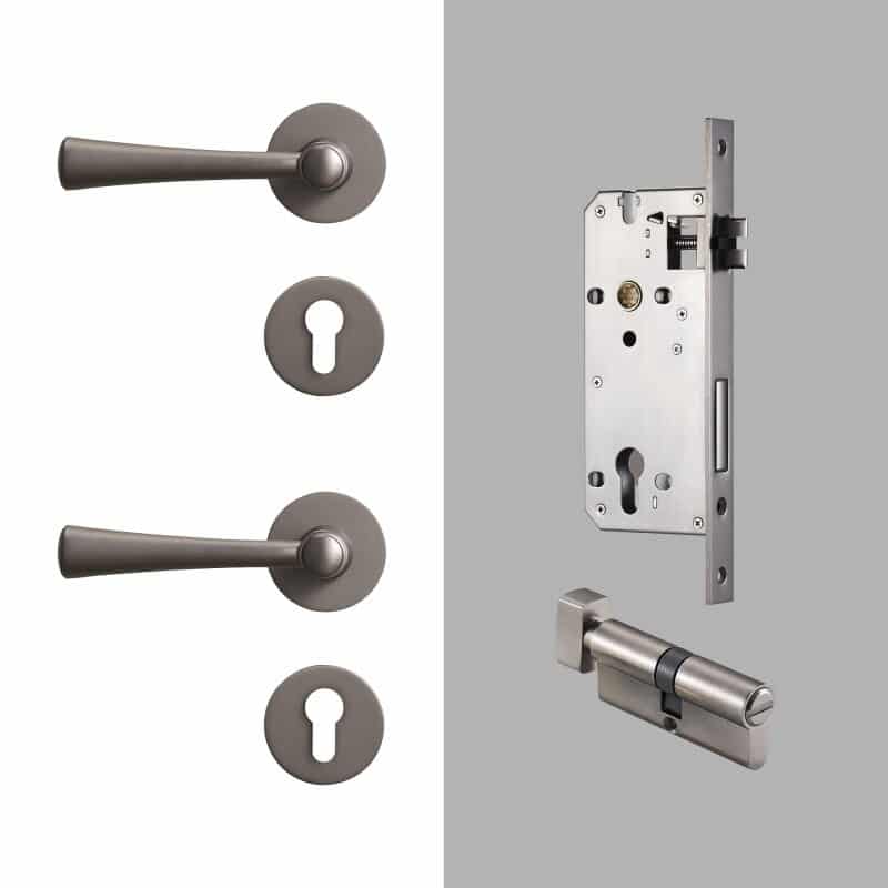 UNDA Deurkrukken & Sloten Set