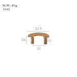 VEDA Hammered Brass Handles