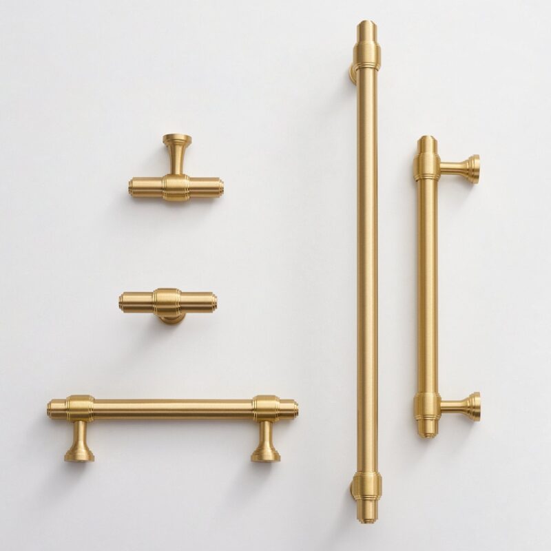 VELA Massivmessinggriff