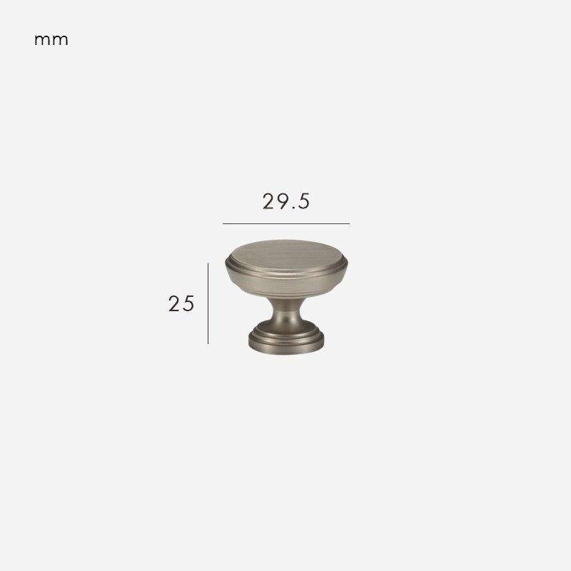 VELA Massief messing knop 15 VELA Massief messing knop