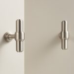 VELA massief messing T-stang