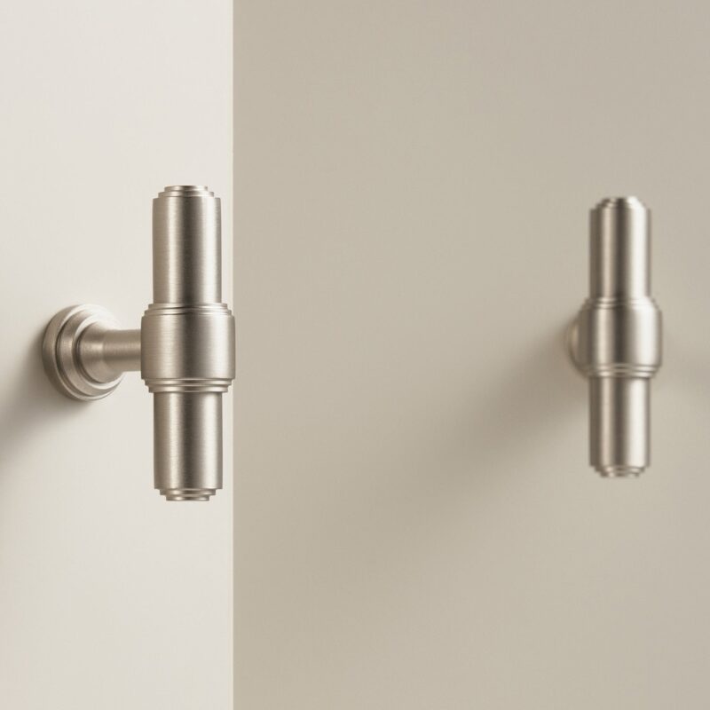 VELA massief messing T-stang