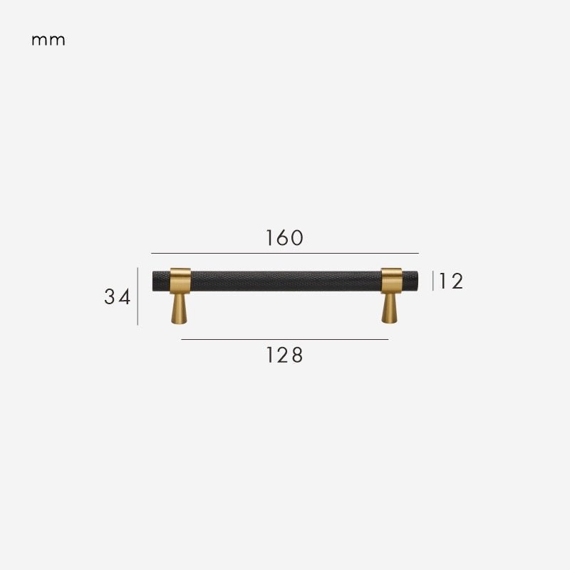 VENTO Solid Brass Handles 35 VENTO Solid Brass Handles