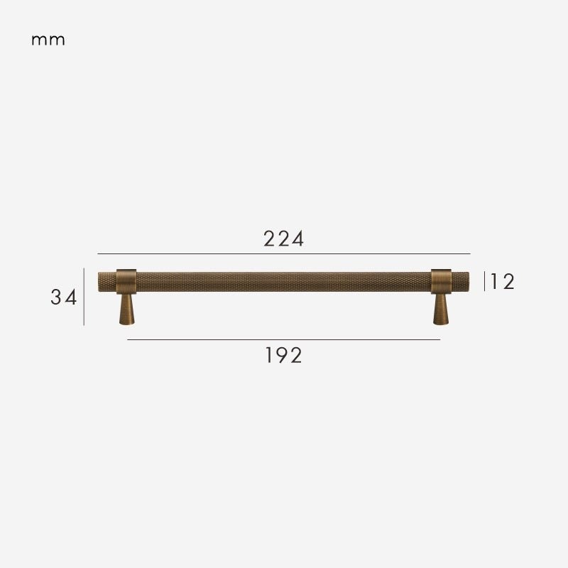 VENTO Solid Brass Handles 31 VENTO Solid Brass Handles