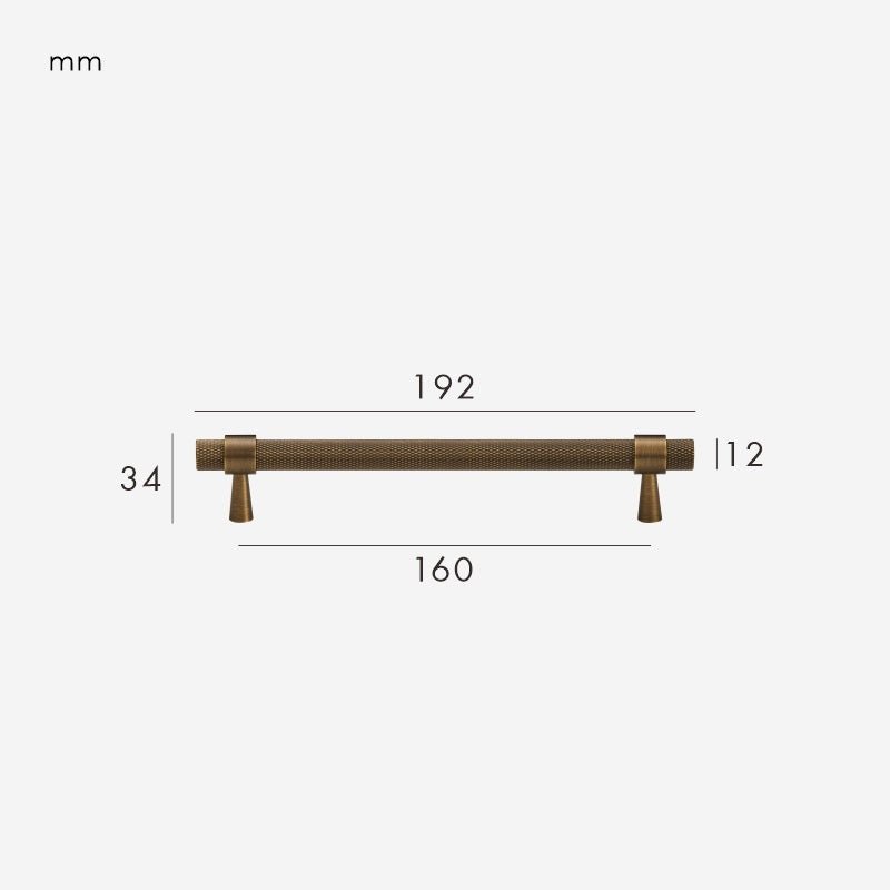 VENTO Solid Brass Handles 29 VENTO Solid Brass Handles