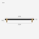 VENTO Solid Brass Handles