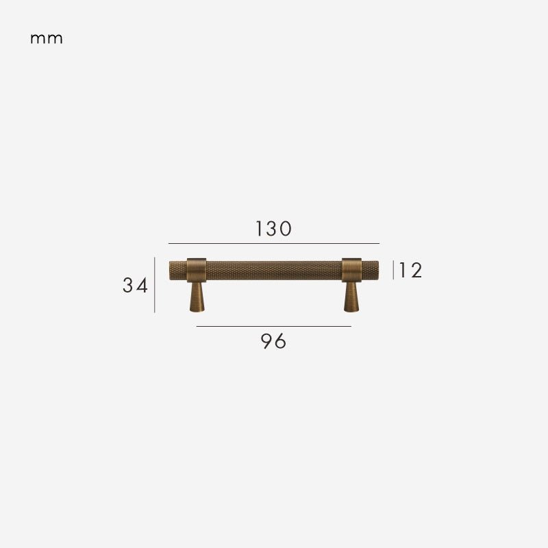 VENTO Solid Brass Handles 26 VENTO Solid Brass Handles