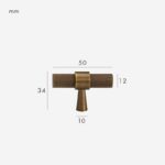 VENTO Solid Brass T-Bars