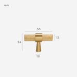VENTO Solid Brass T-Bars