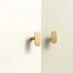 Pomello in ottone massiccio VERO