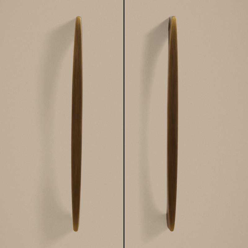 Maniglia VION in ottone massiccio 3 Maniglia VION in ottone massiccio