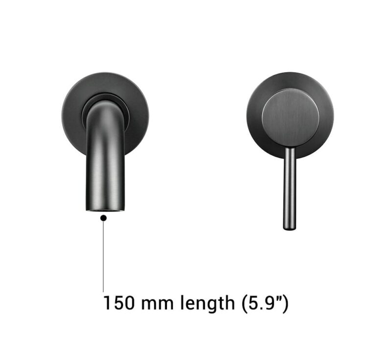 VIRTA Robinet mitigeur de lavabo mural