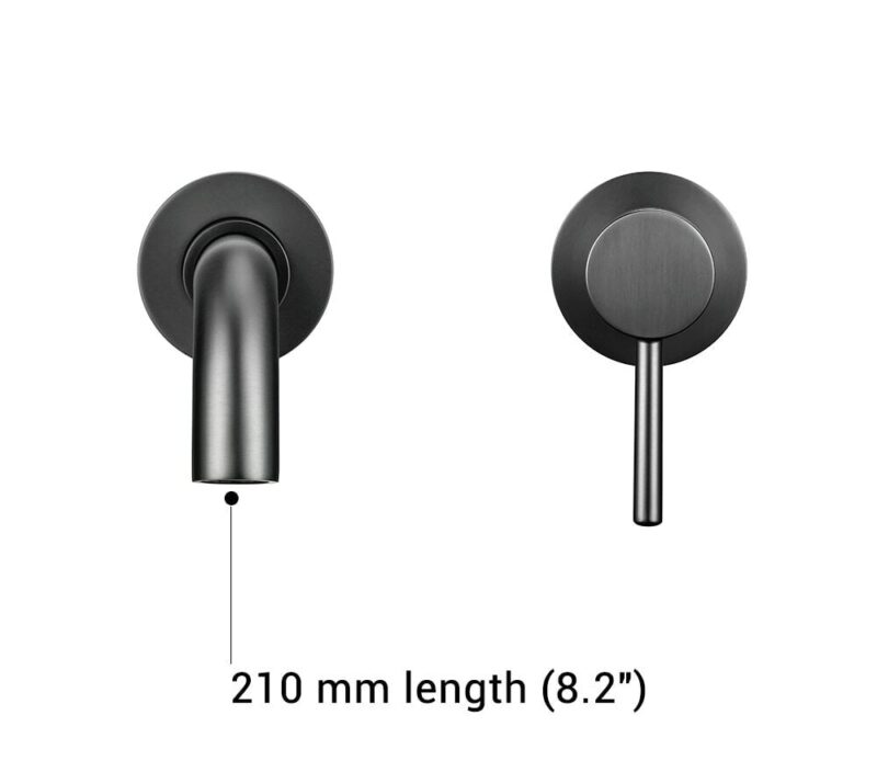 VIRTA Robinet mitigeur de lavabo mural